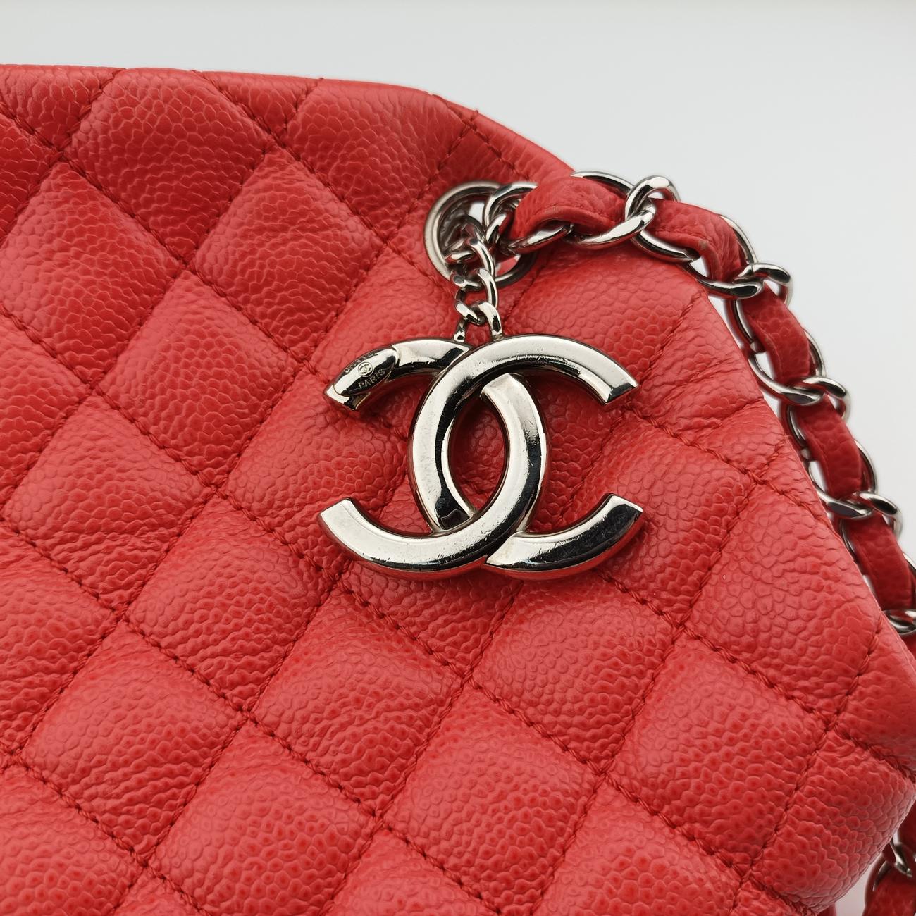 Mademoiselle BowlingOrange Redcaviar skinA6764217742802マドモアゼル ボーリングオレンジレッドキャビアスキンA6764217742802