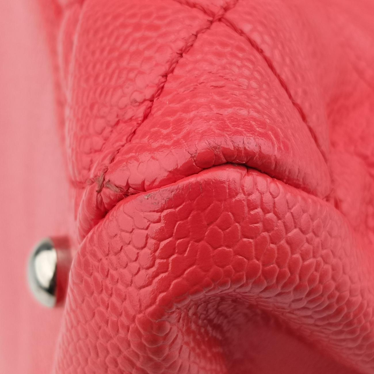 Mademoiselle BowlingOrange Redcaviar skinA6764217742802マドモアゼル ボーリングオレンジレッドキャビアスキンA6764217742802