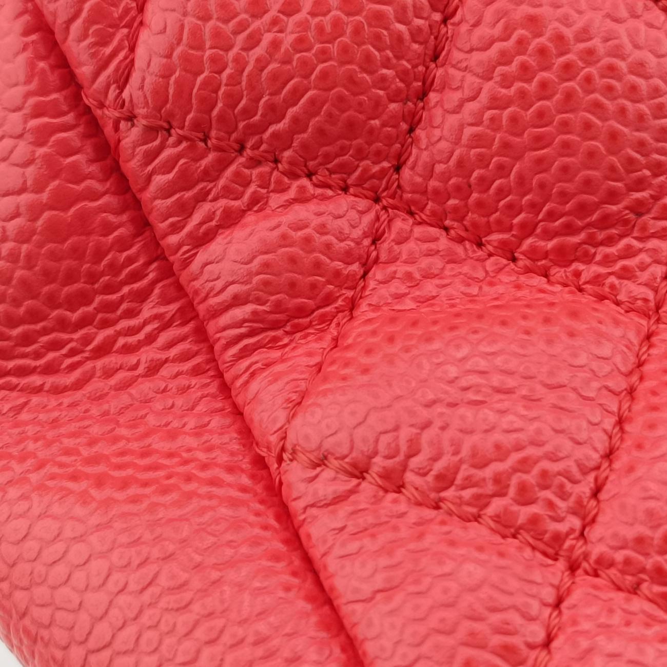 Mademoiselle BowlingOrange Redcaviar skinA6764217742802マドモアゼル ボーリングオレンジレッドキャビアスキンA6764217742802