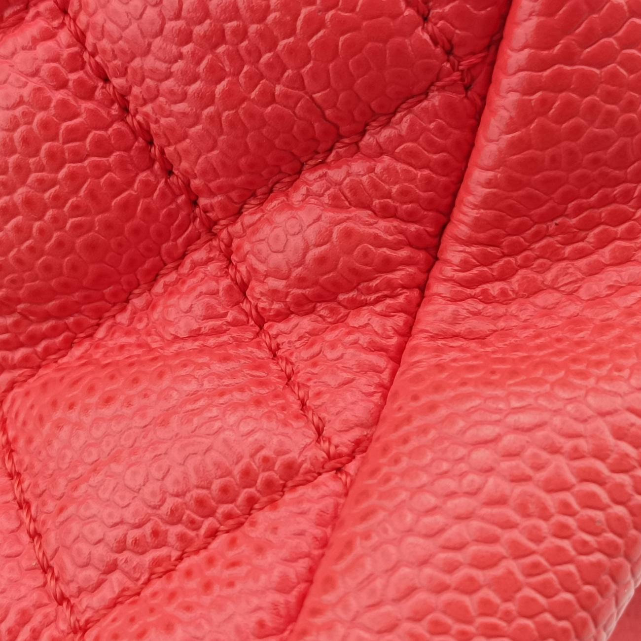 Mademoiselle BowlingOrange Redcaviar skinA6764217742802マドモアゼル ボーリングオレンジレッドキャビアスキンA6764217742802