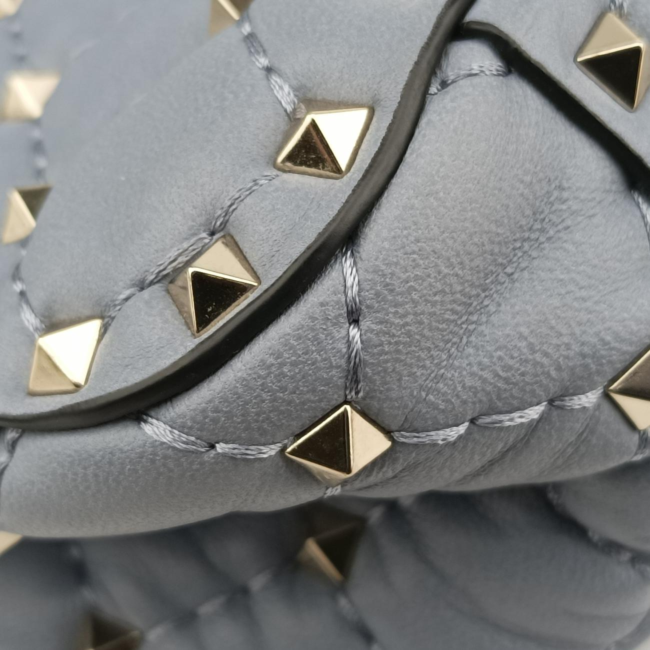 Rockstud SPIKE UPBlueLeatherBL-M121NAP0ロックスタッズ スパイクブルーレザーBL-M121NAP0