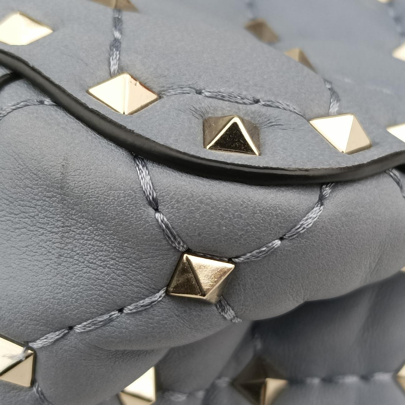 Rockstud SPIKE UPBlueLeatherBL-M121NAP0ロックスタッズ スパイクブルーレザーBL-M121NAP0