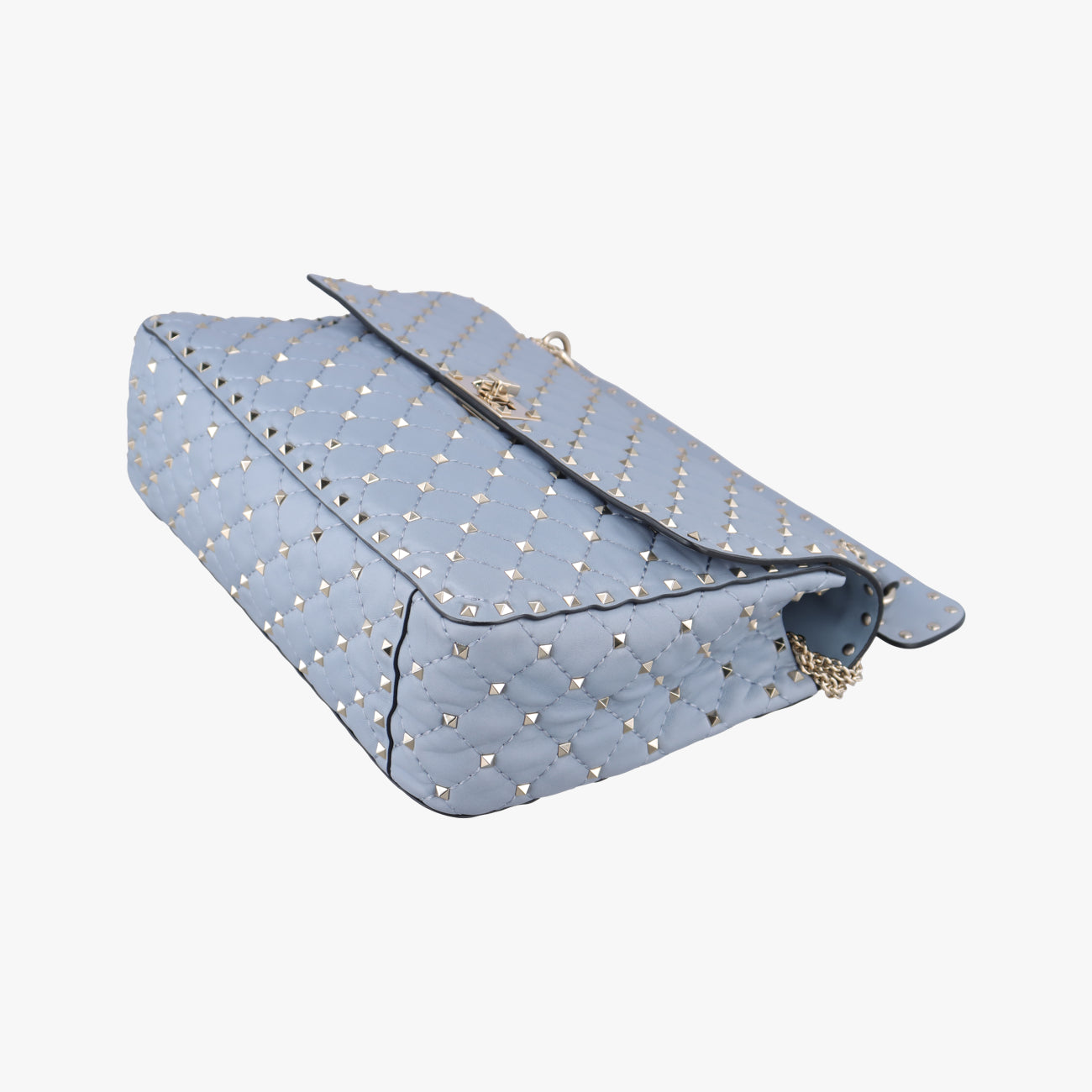 Rockstud SPIKE UPBlueLeatherBL-M121NAP0ロックスタッズ スパイクブルーレザーBL-M121NAP0