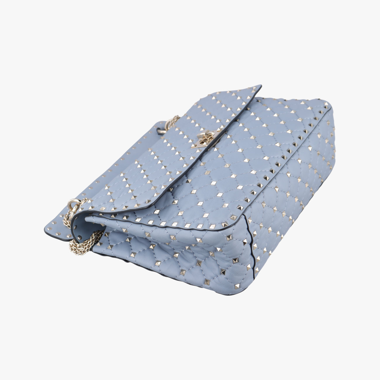 Rockstud SPIKE UPBlueLeatherBL-M121NAP0ロックスタッズ スパイクブルーレザーBL-M121NAP0