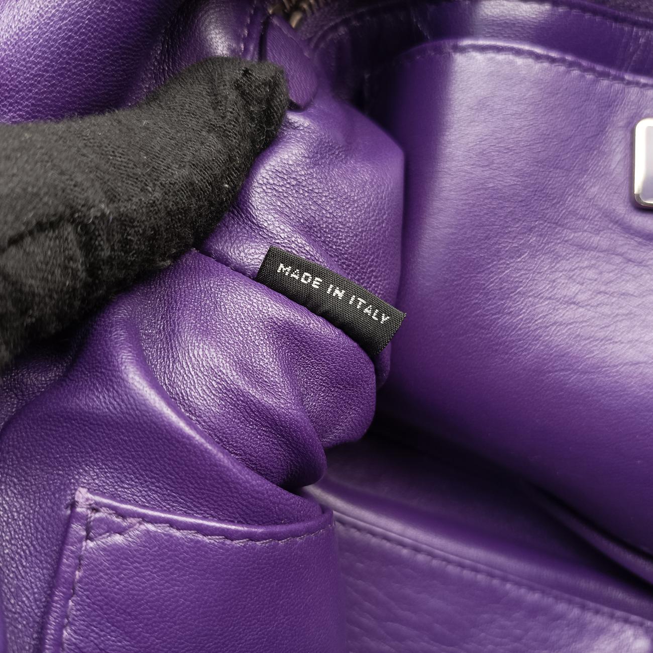 FringePurpleLeatherBT097531/OフレンジパープルレザーBT097531/O