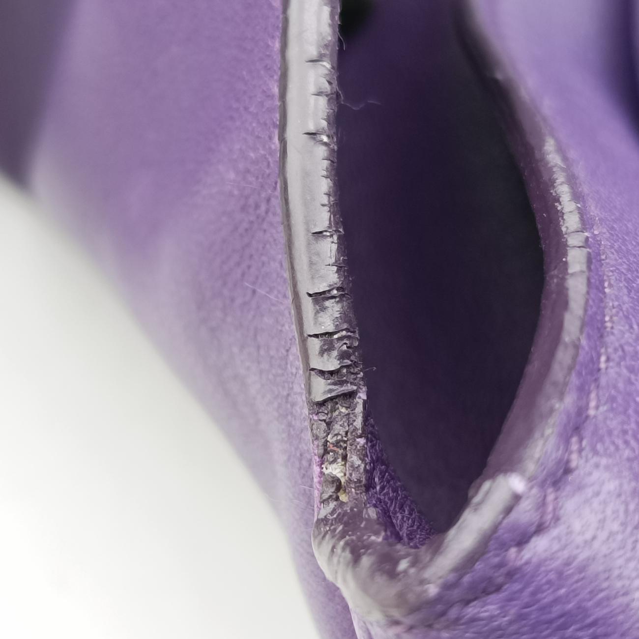 FringePurpleLeatherBT097531/OフレンジパープルレザーBT097531/O