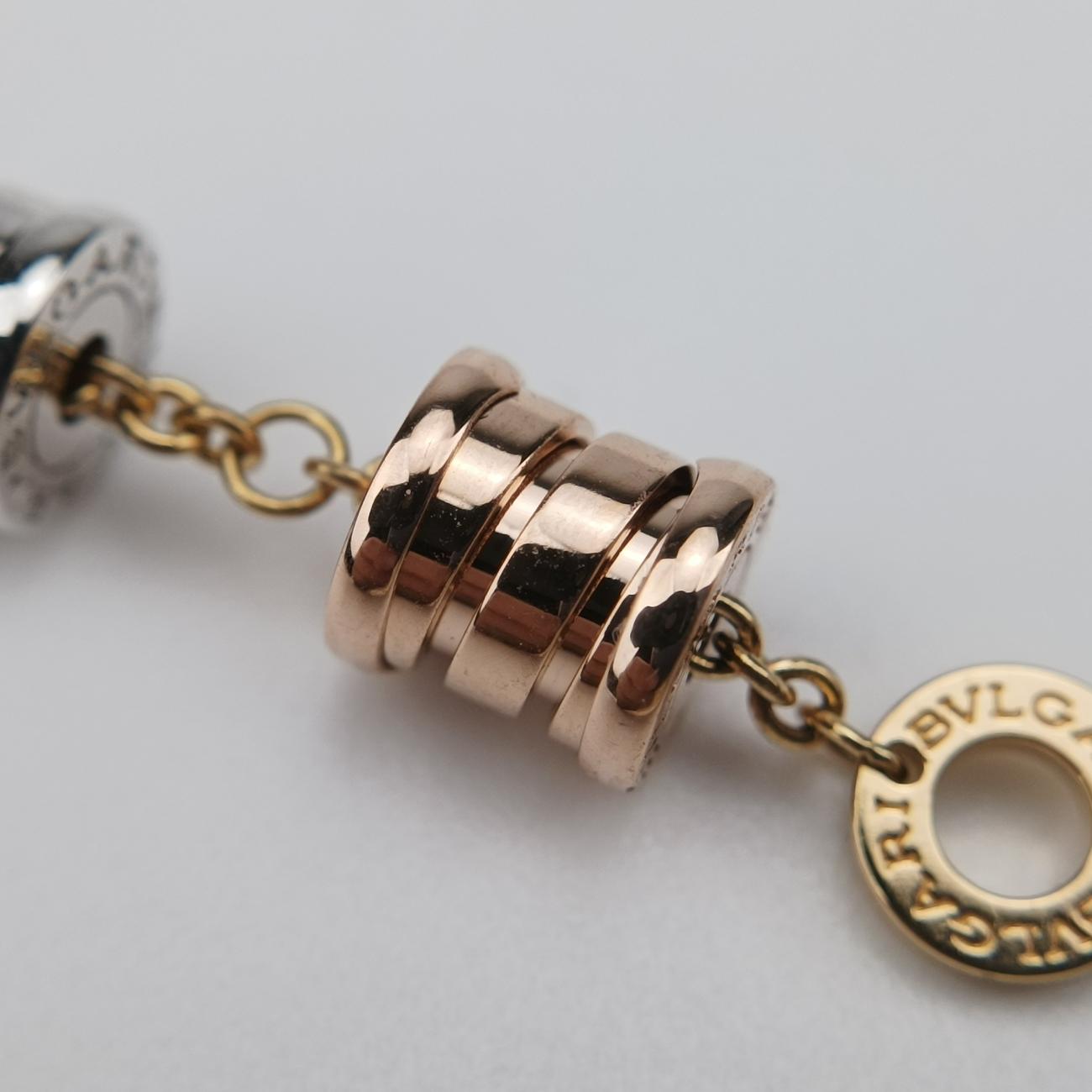 B.Zero1 Three Tone Gold StationSilver×goldenAU750ビーゼロワンシルバー×ゴールドAU750