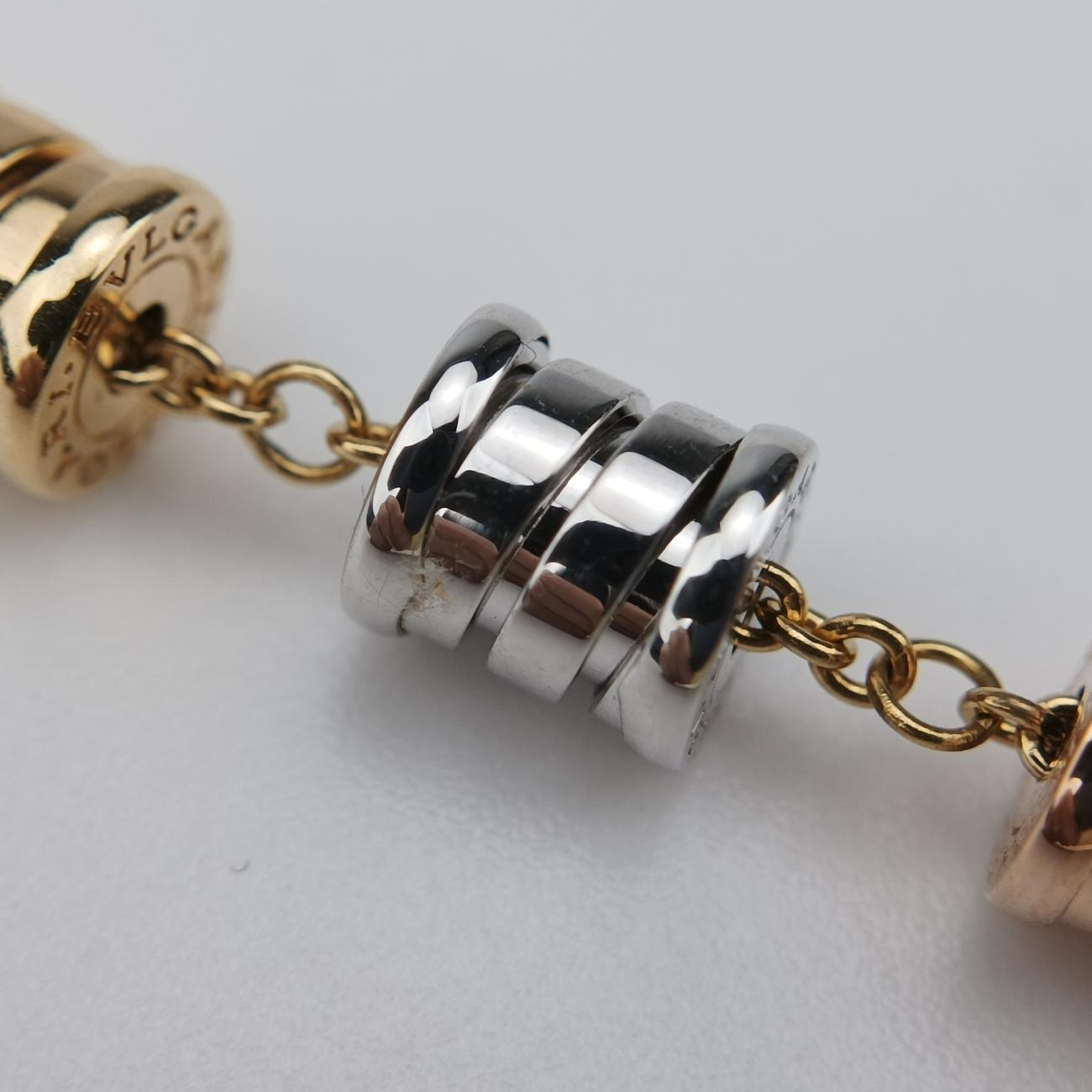 B.Zero1 Three Tone Gold StationSilver×goldenAU750ビーゼロワンシルバー×ゴールドAU750