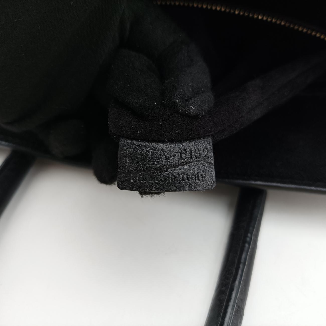 Luggage Small Square PhantomBlackLeatherF-PA-0132ラゲージスモールスクエアファントムブラックレザーF-PA-0132