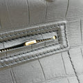 Luggage Small Square PhantomBlackLeatherF-PA-0132ラゲージスモールスクエアファントムブラックレザーF-PA-0132