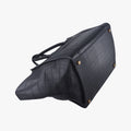 Luggage Small Square PhantomBlackLeatherF-PA-0132ラゲージスモールスクエアファントムブラックレザーF-PA-0132