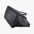 Luggage Small Square PhantomBlackLeatherF-PA-0132ラゲージスモールスクエアファントムブラックレザーF-PA-0132