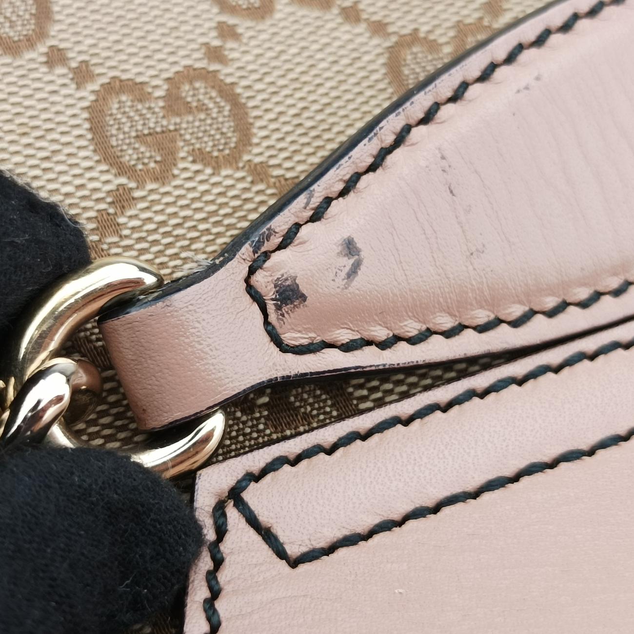 EmilyBrown x Pinkcanvas x leather295403I012791573エミリーベージュ×ピンクキャンバス×レザー295403I012791573