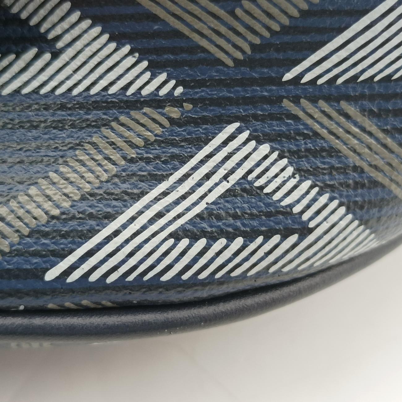 SaddleNavy×GreyPVC coated canvas × leather16-BO-0223サドルネイビー×グレーPVCコーティングキャンバス×レザー16-BO-0223