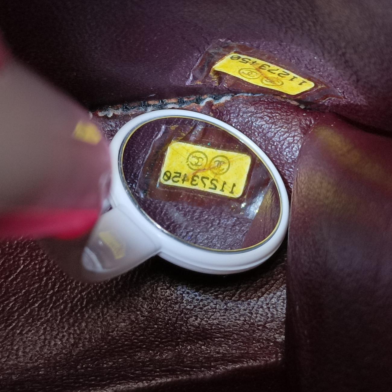 Matelasse 25 Push Lock ChainBlacklambskinA0357011273450マトラッセ25 プッシュロック チェーンブラックラムスキンA0357011273450