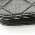Matelasse 25 Push Lock ChainBlacklambskinA0357011273450マトラッセ25 プッシュロック チェーンブラックラムスキンA0357011273450