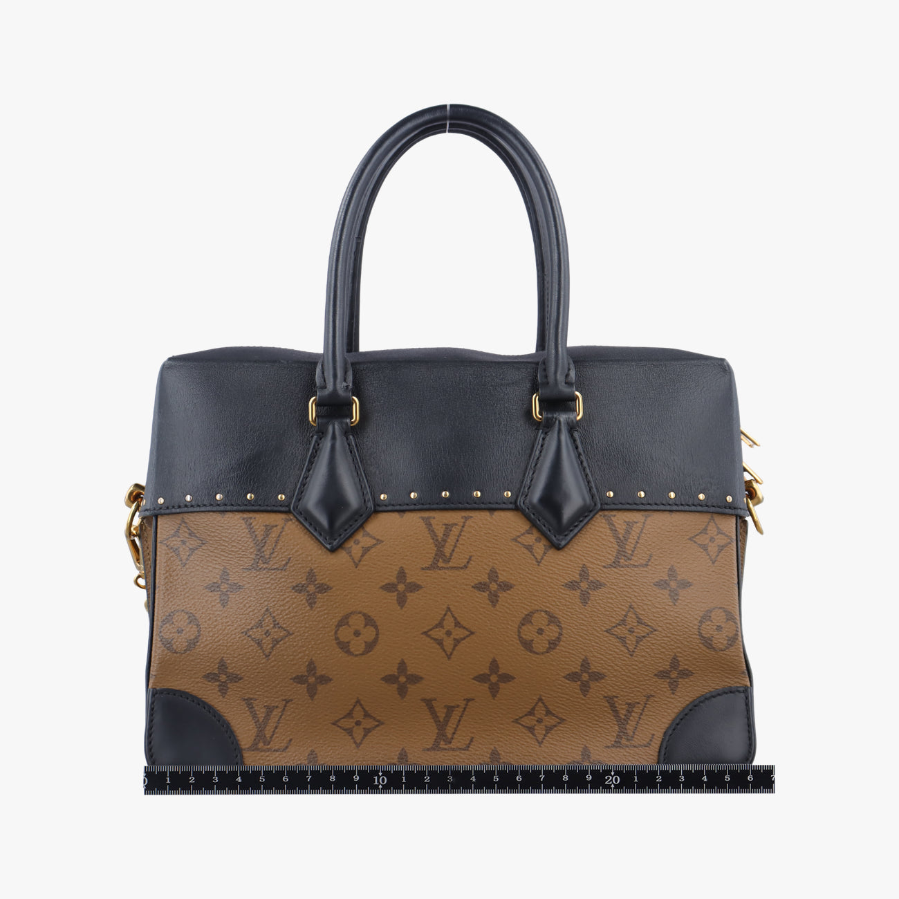 Monogram Reverse City MaruMonogram/Brown x BlackMonogram canvas x leatherM43595BA0158モノグラムリバース シティ マルモノグラム/ブラウン系×ブラックモノグラムキャンバス×レザーM43595BA0158