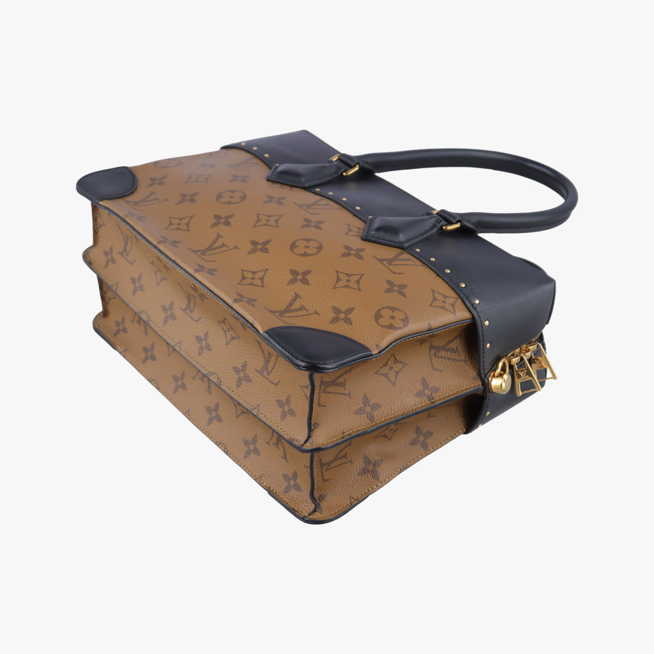 Monogram Reverse City MaruMonogram/Brown x BlackMonogram canvas x leatherM43595BA0158モノグラムリバース シティ マルモノグラム/ブラウン系×ブラックモノグラムキャンバス×レザーM43595BA0158