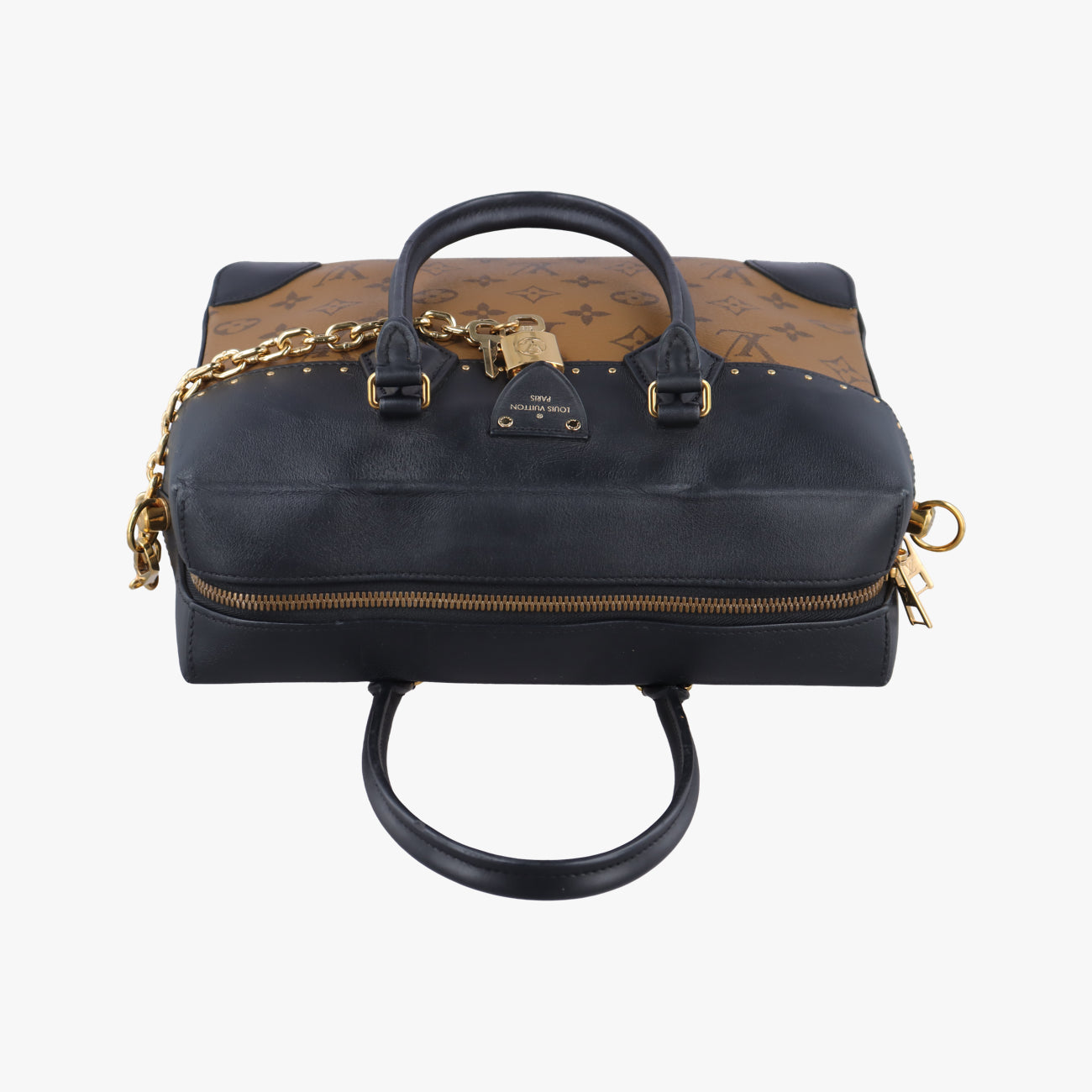 Monogram Reverse City MaruMonogram/Brown x BlackMonogram canvas x leatherM43595BA0158モノグラムリバース シティ マルモノグラム/ブラウン系×ブラックモノグラムキャンバス×レザーM43595BA0158