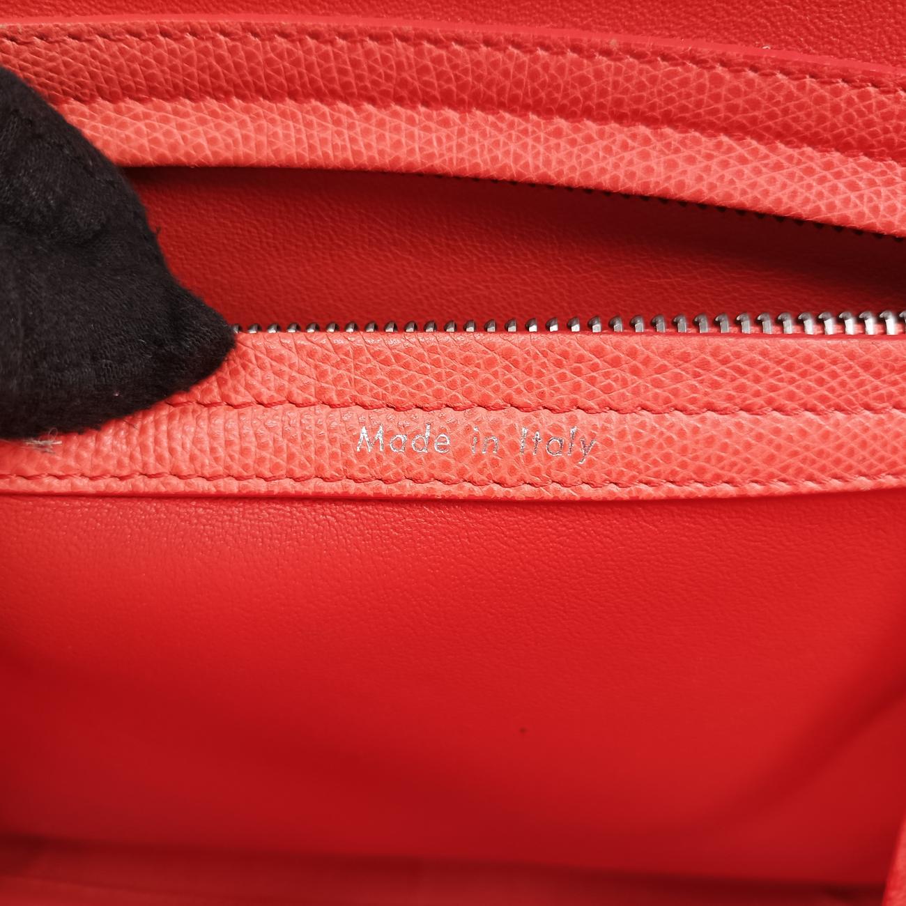 Luggage Small Square PhantomOrangeLeatherS-PA-1103ラゲージスモールスクエアファントムオレンジレザーS-PA-1103