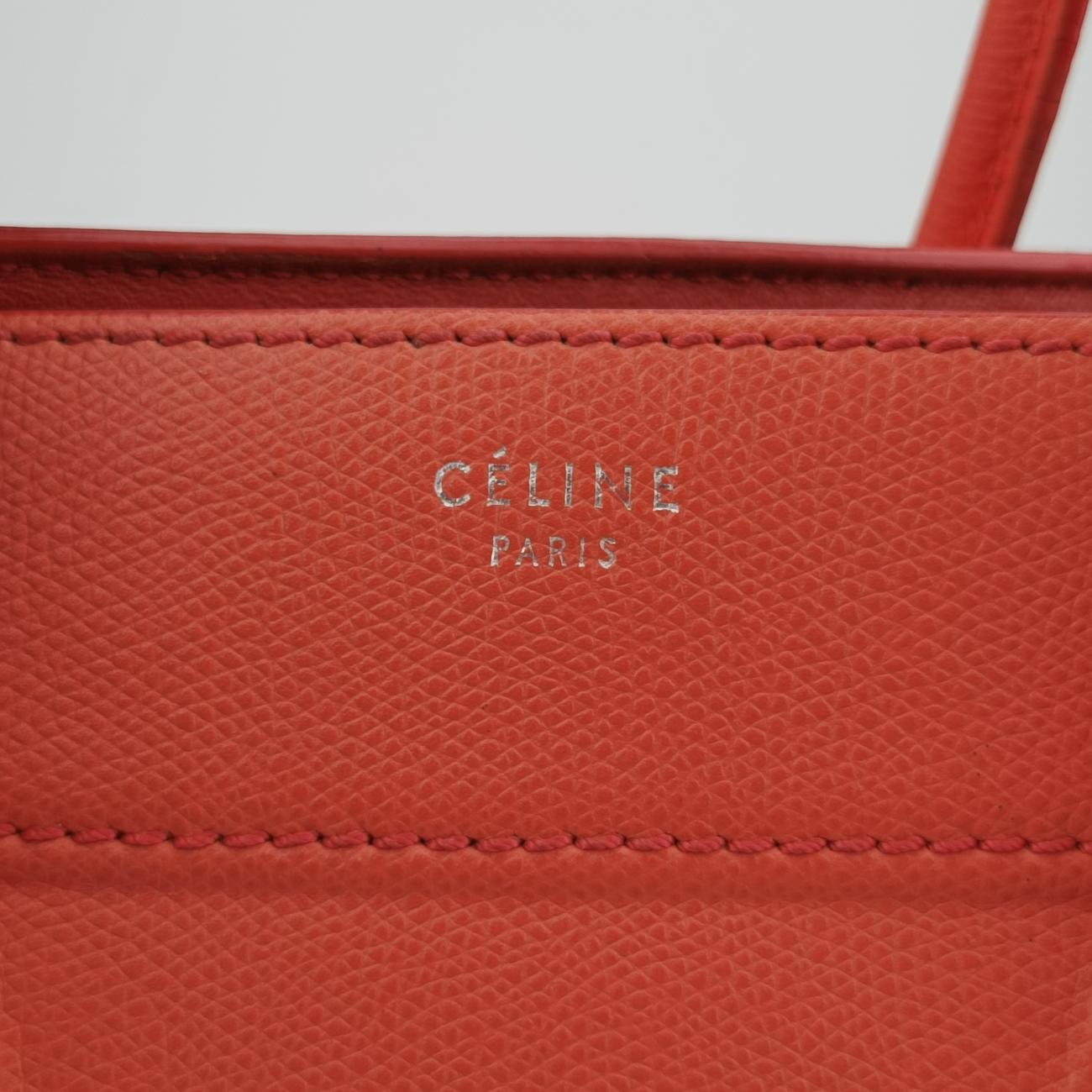Luggage Small Square PhantomOrangeLeatherS-PA-1103ラゲージスモールスクエアファントムオレンジレザーS-PA-1103