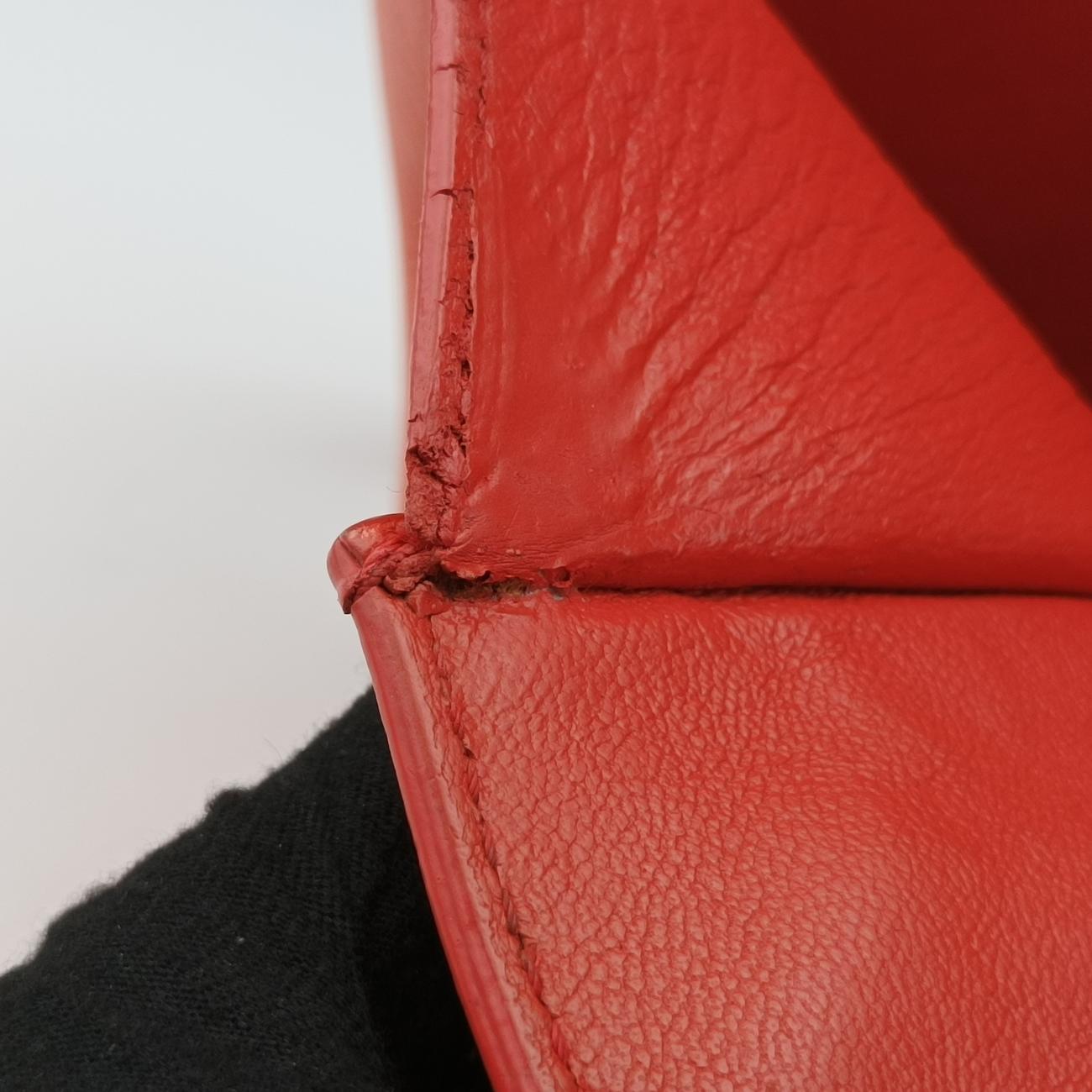 Luggage Small Square PhantomOrangeLeatherS-PA-1103ラゲージスモールスクエアファントムオレンジレザーS-PA-1103