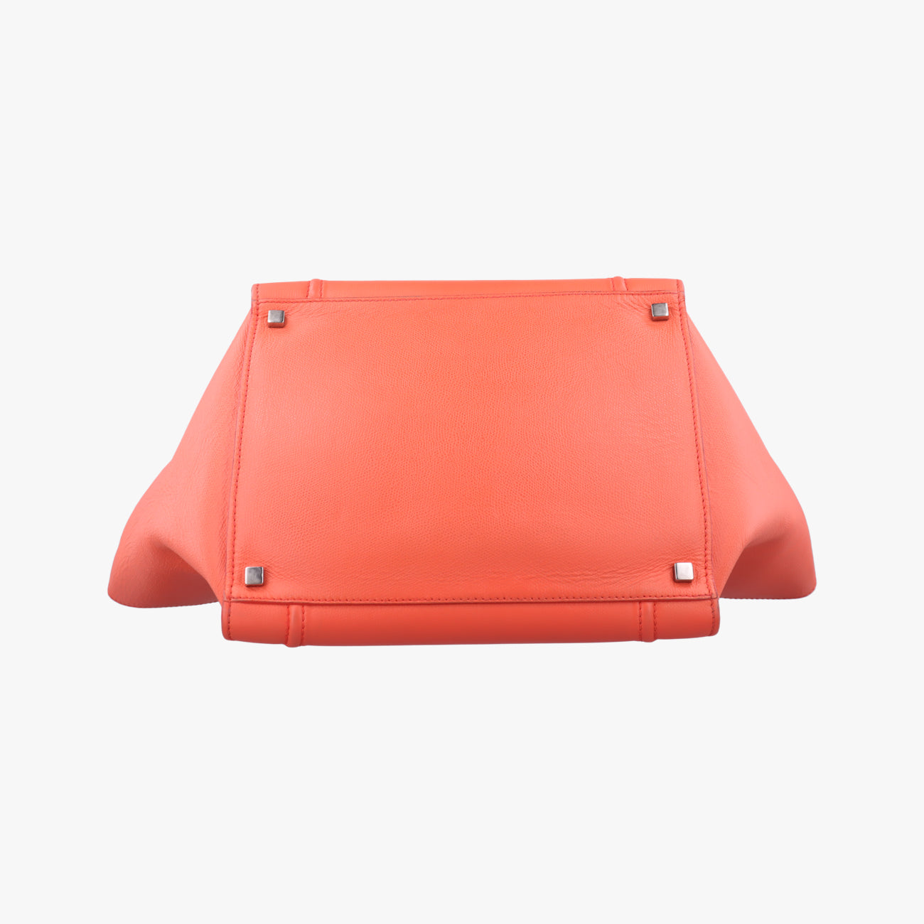 Luggage Small Square PhantomOrangeLeatherS-PA-1103ラゲージスモールスクエアファントムオレンジレザーS-PA-1103