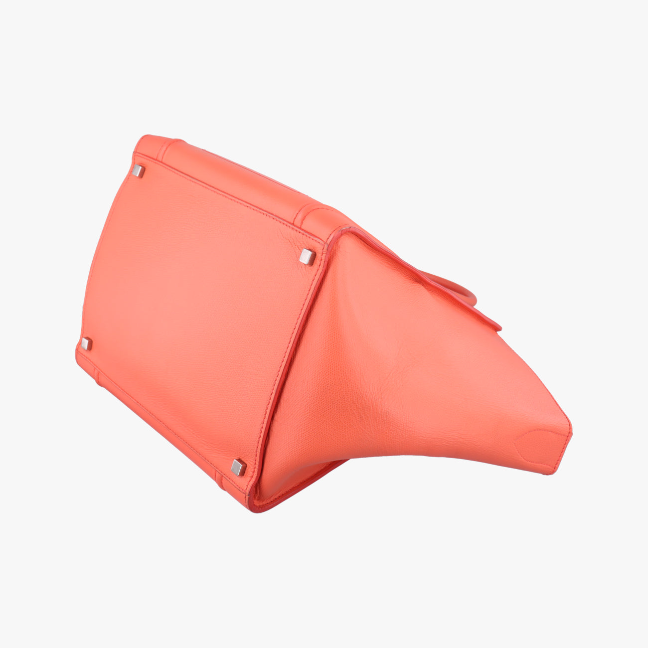 Luggage Small Square PhantomOrangeLeatherS-PA-1103ラゲージスモールスクエアファントムオレンジレザーS-PA-1103