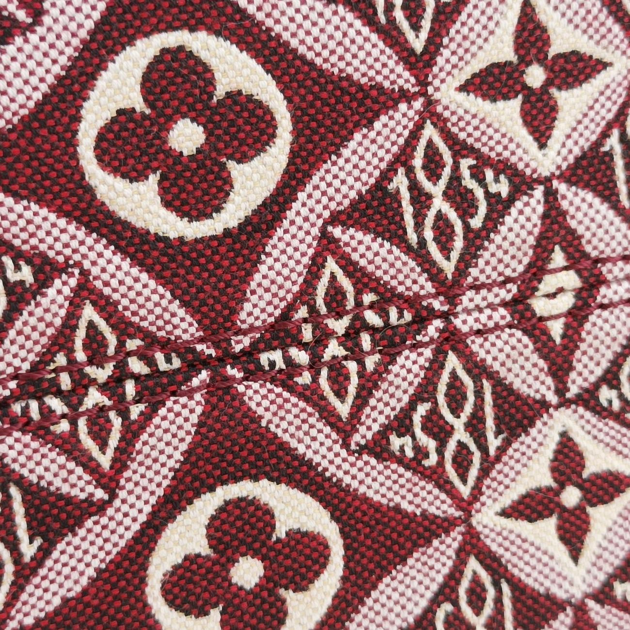 Since 1854 Speedy Bandouliere 25BORDEAUX×BeigeMonogram JacquardM57231DU2290SINCE1854 スピーディ バンドリエール 25ボルドー×ベージュモノグラムジャガードM57231DU2290