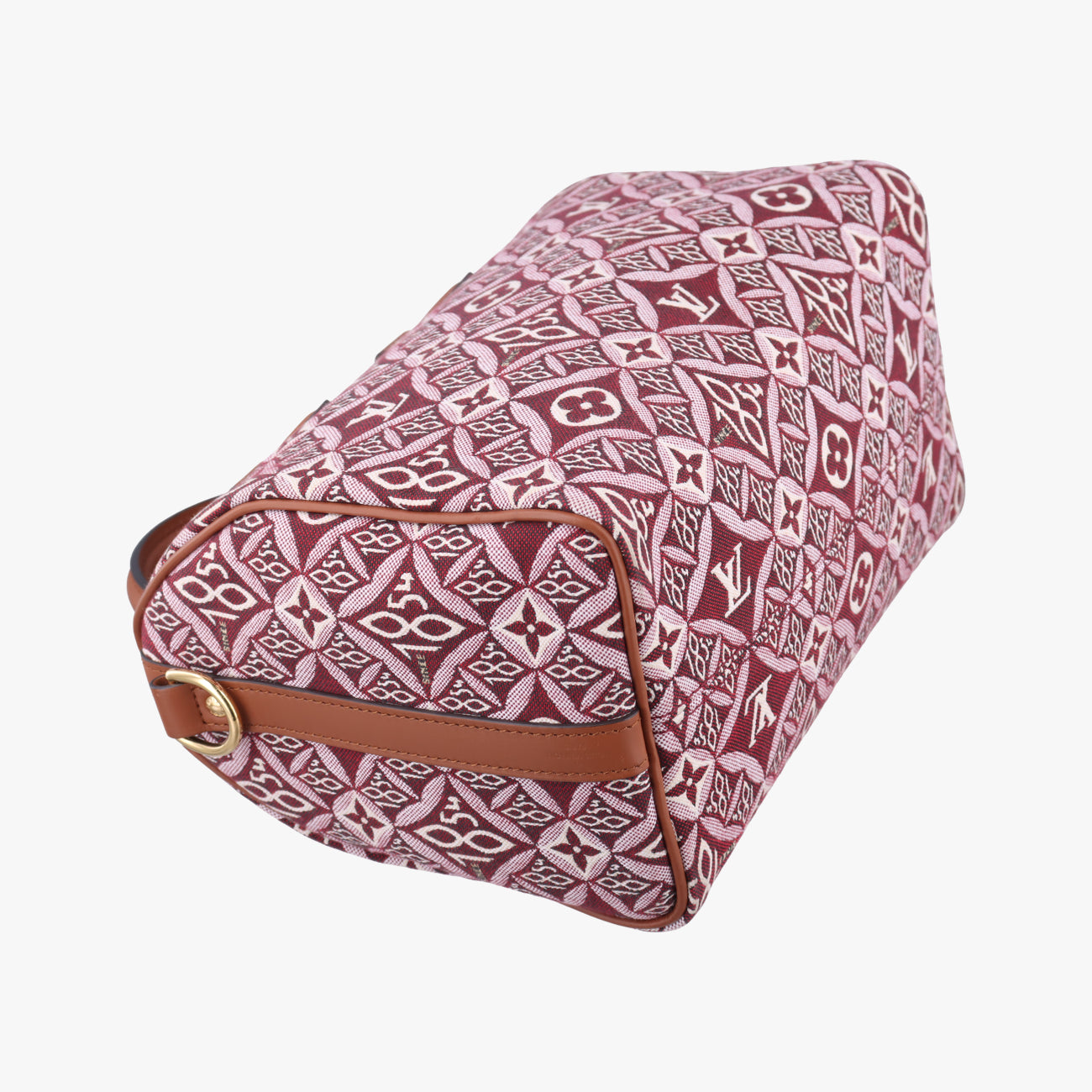 Since 1854 Speedy Bandouliere 25BORDEAUX×BeigeMonogram JacquardM57231DU2290SINCE1854 スピーディ バンドリエール 25ボルドー×ベージュモノグラムジャガードM57231DU2290
