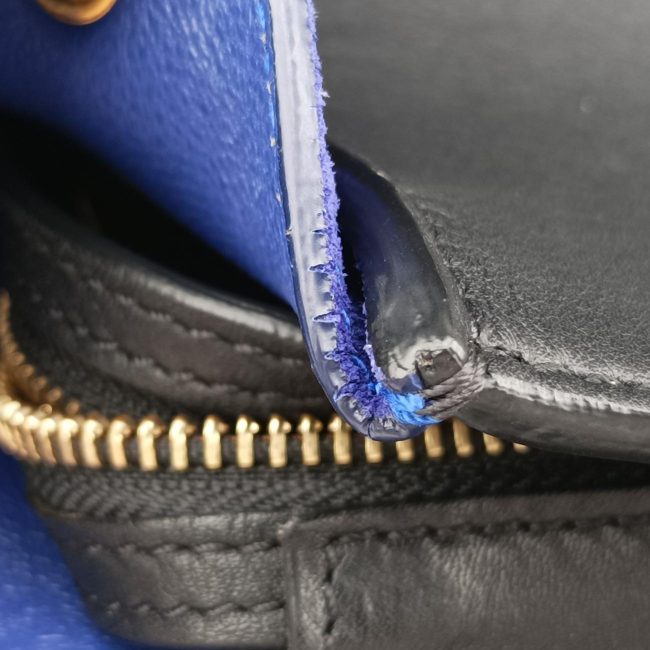 Trapeze MediumBrown x Blue x BlackLeather x suedeU-AT-0124 U-MM-0134トラペーズミディアムブラウン×ブルー×ブラックレザー×スエードU-AT-0124 U-MM-0134