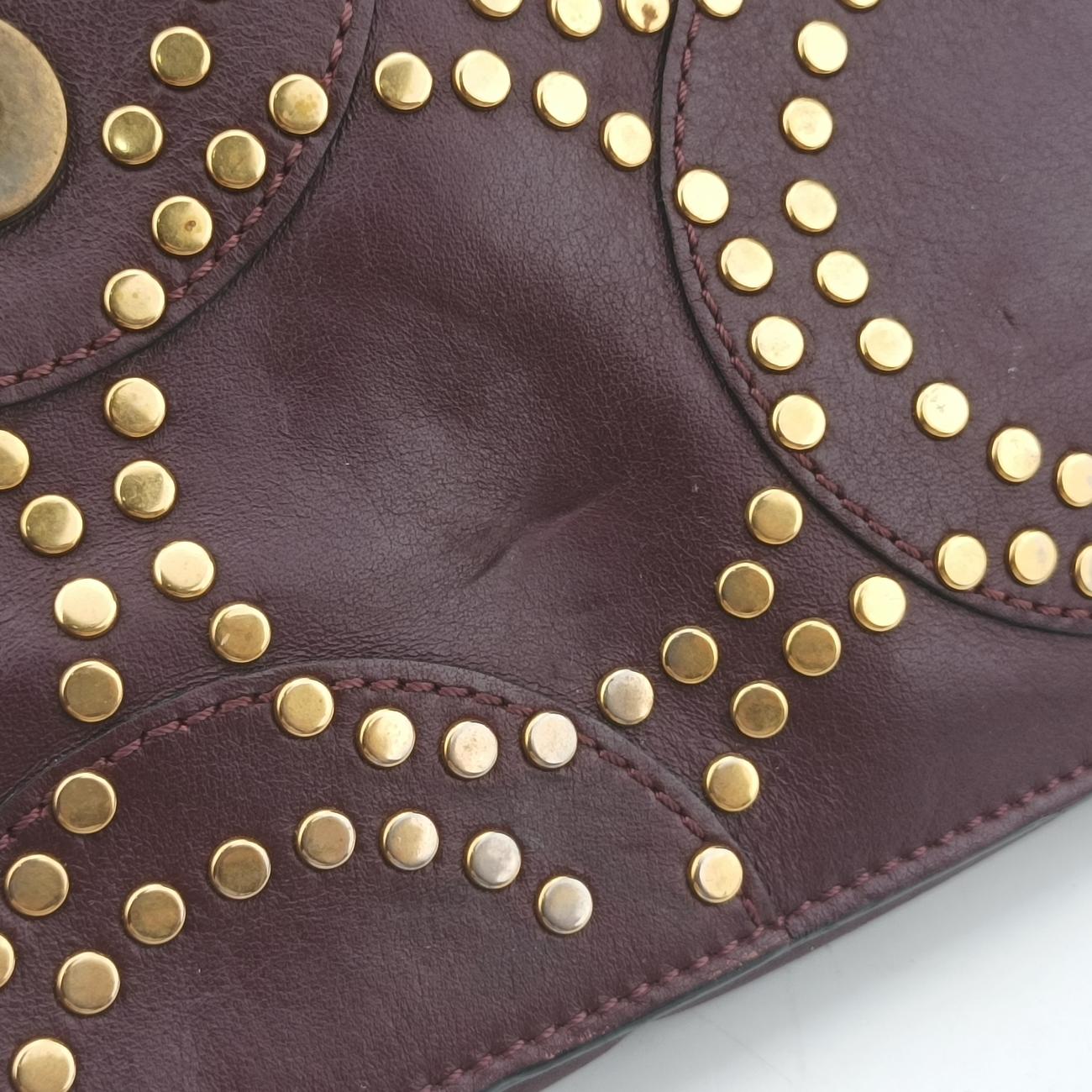 FAYE SmallBurgundySuede×Leather03-16-99-65フェイ スモールワインレッドスエード×レザー03-16-99-65