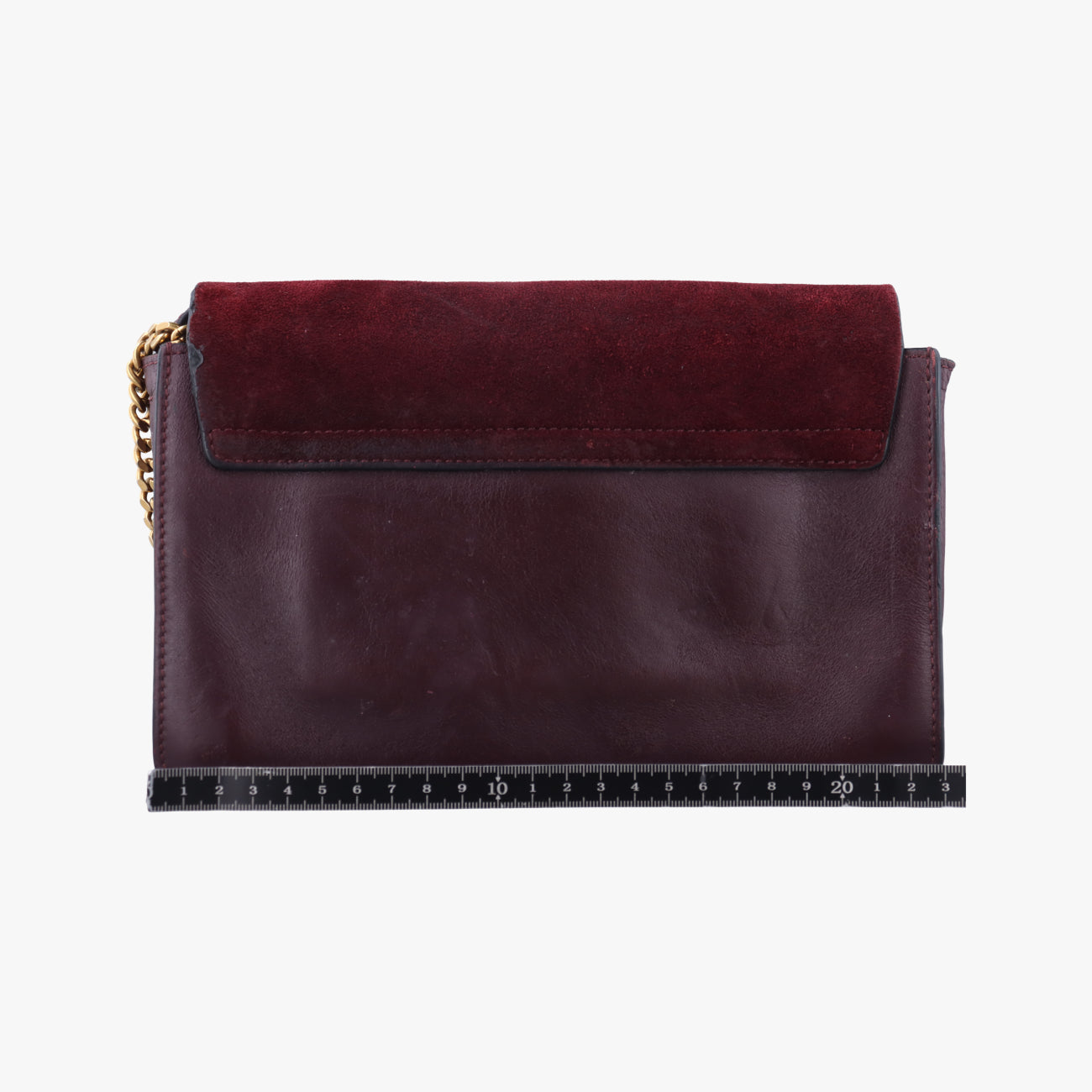 FAYE SmallBurgundySuede×Leather03-16-99-65フェイ スモールワインレッドスエード×レザー03-16-99-65