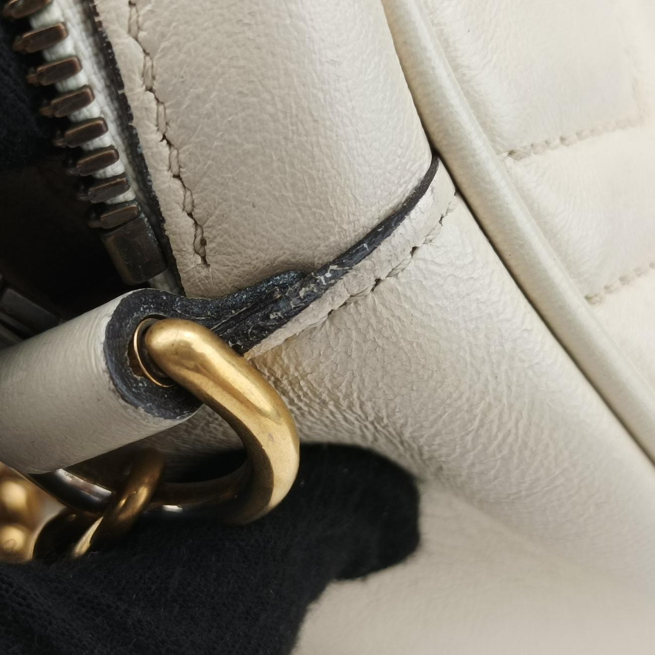 GG MarmontWhiteLeather550154I029921755GGマーモントホワイトレザー550154I029921755