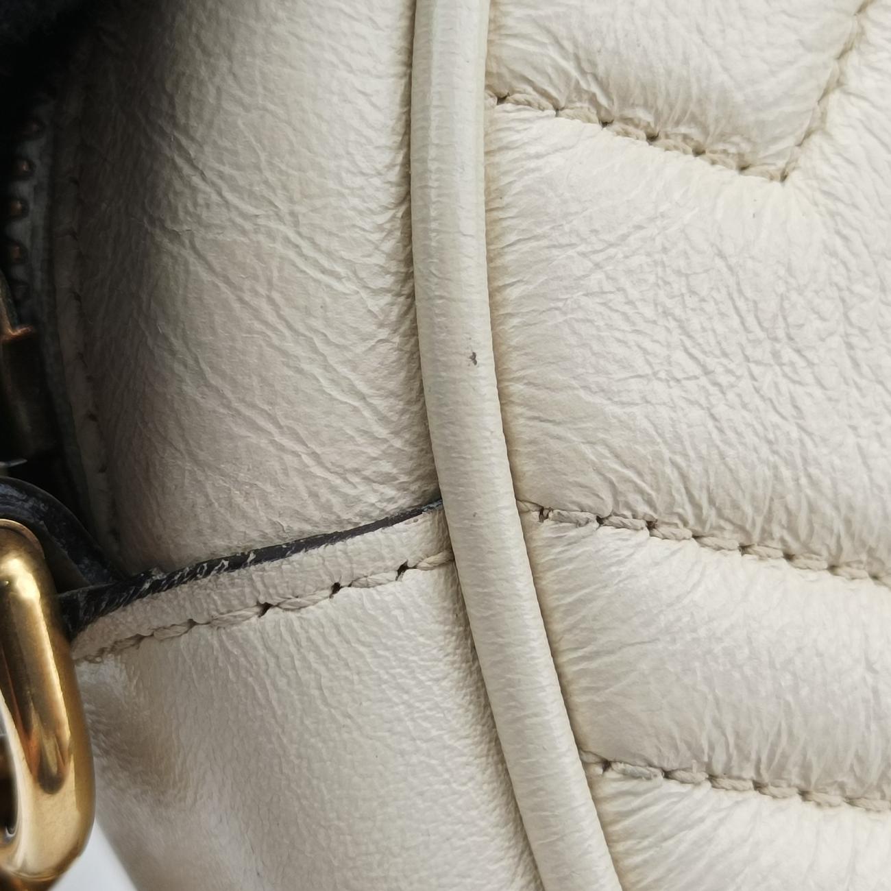 GG MarmontWhiteLeather550154I029921755GGマーモントホワイトレザー550154I029921755