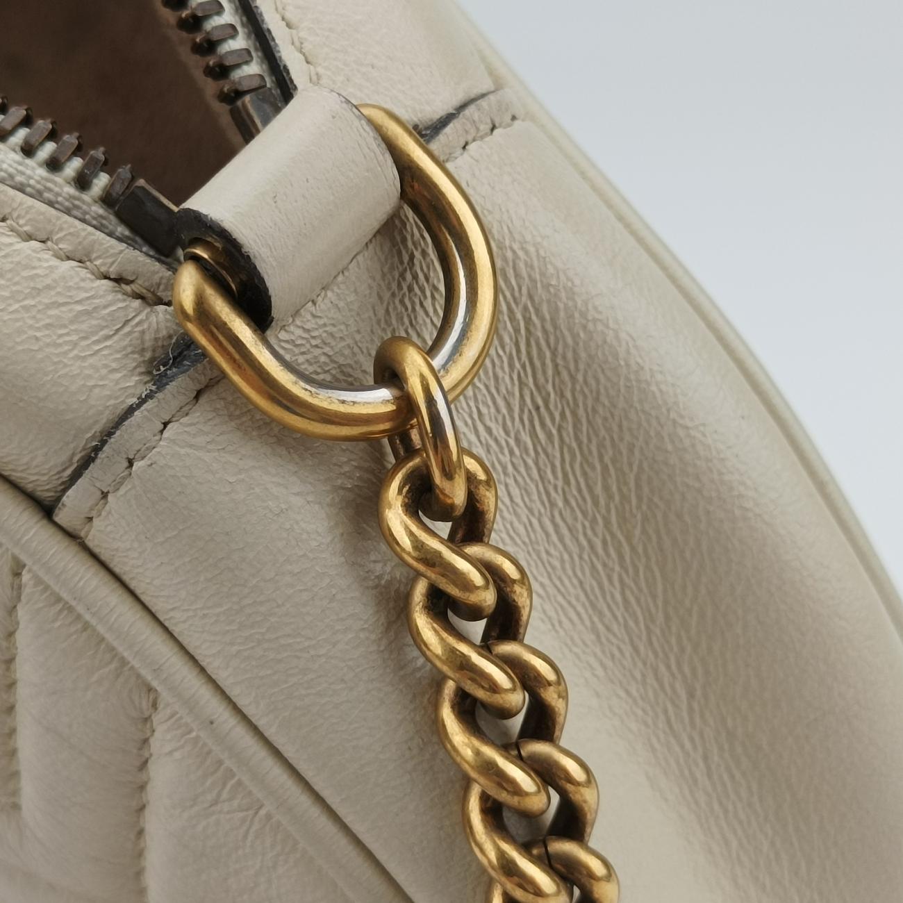 GG MarmontWhiteLeather550154I029921755GGマーモントホワイトレザー550154I029921755