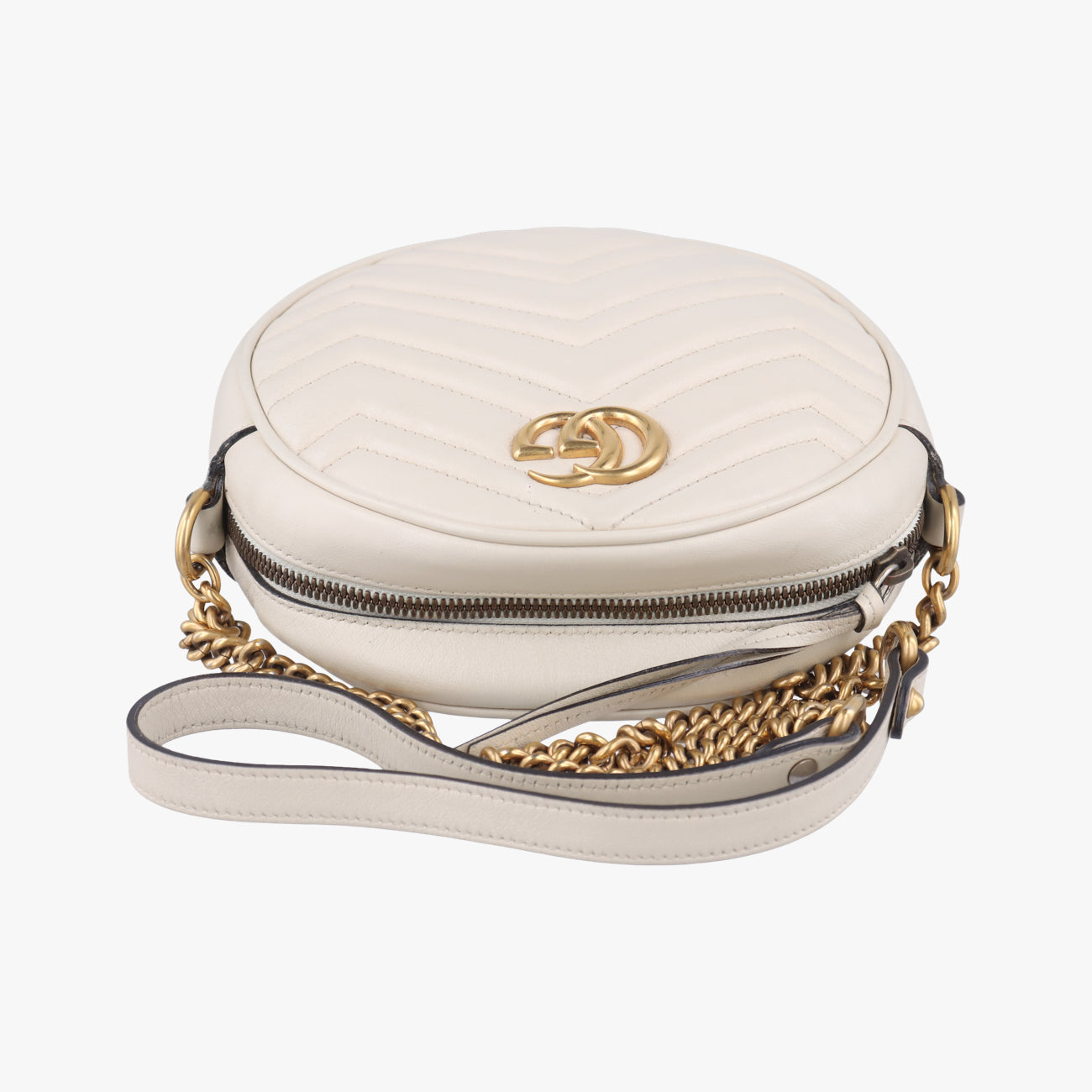 GG MarmontWhiteLeather550154I029921755GGマーモントホワイトレザー550154I029921755