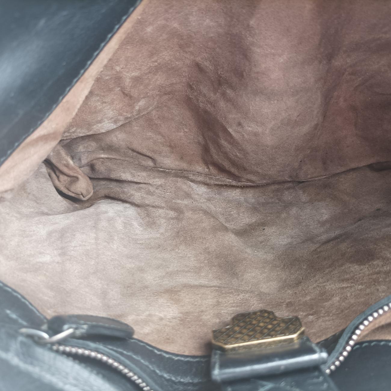 Roma IntrecciatoBlacklambskinB07647317Mローマ イントレチャートブラックラムスキンB07647317M