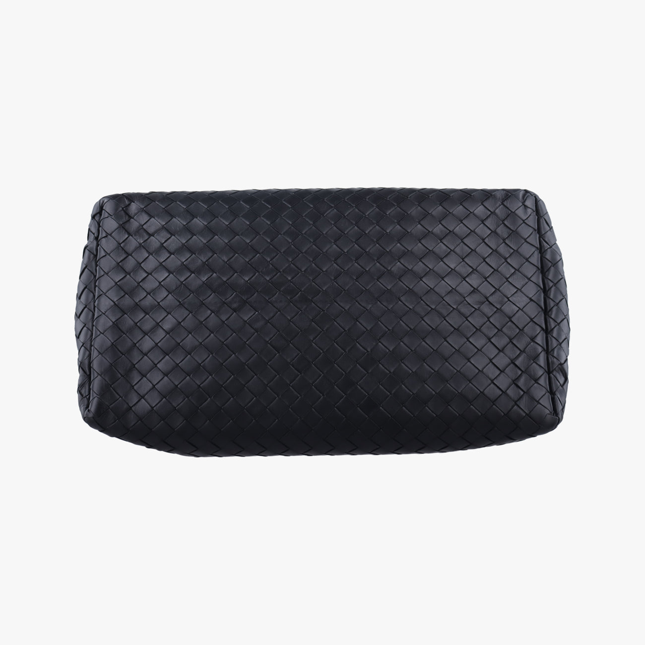 Roma IntrecciatoBlacklambskinB07647317Mローマ イントレチャートブラックラムスキンB07647317M