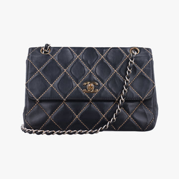 Wild Stitch Double ChainBlackLeatherA146877728960ワイルドステッチ ダブルチェーンブラックレザーA146877728960