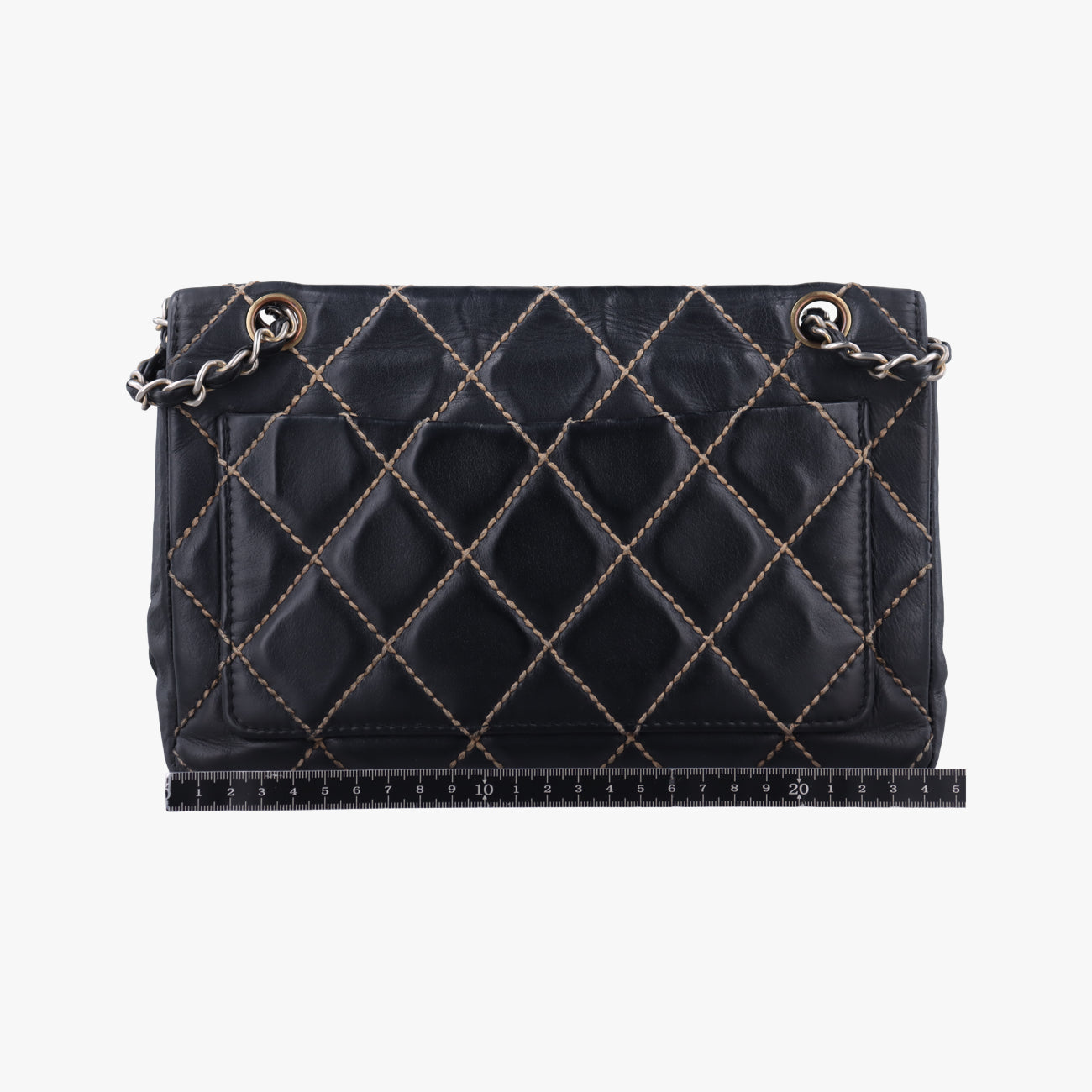 Wild Stitch Double ChainBlackLeatherA146877728960ワイルドステッチ ダブルチェーンブラックレザーA146877728960