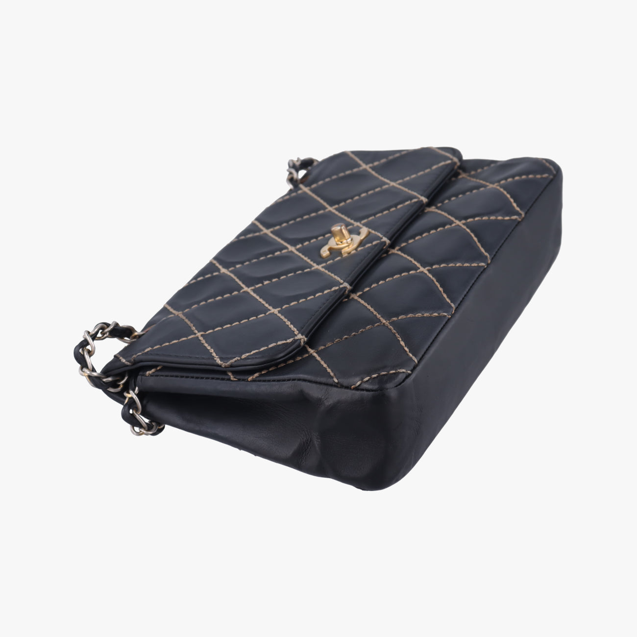 Wild Stitch Double ChainBlackLeatherA146877728960ワイルドステッチ ダブルチェーンブラックレザーA146877728960