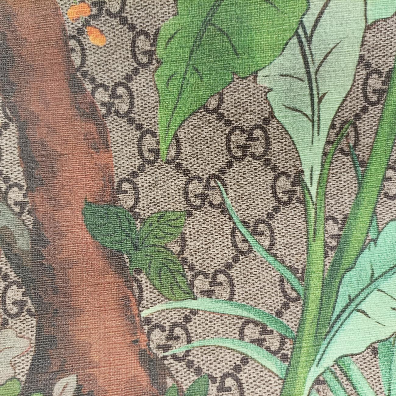 Gucci Tian GG SprimeBeige×MulticolourPVC coated canvas412096A0194117012GGスプリーム グッチティアンベージュ×マルチカラーPVCコーティングキャンバス412096A0194117012