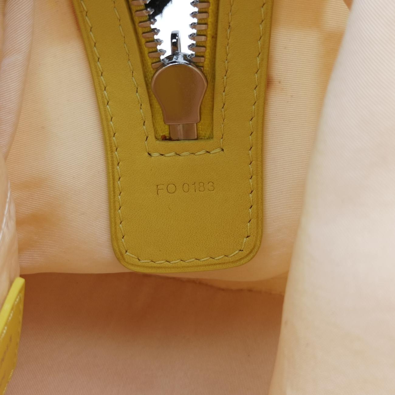 Speedy CubeSequined Jaune×WhitesequinsM48900FO0183スピーディキューブスパンコールジョーヌ×ホワイトスパンコールM48900FO0183