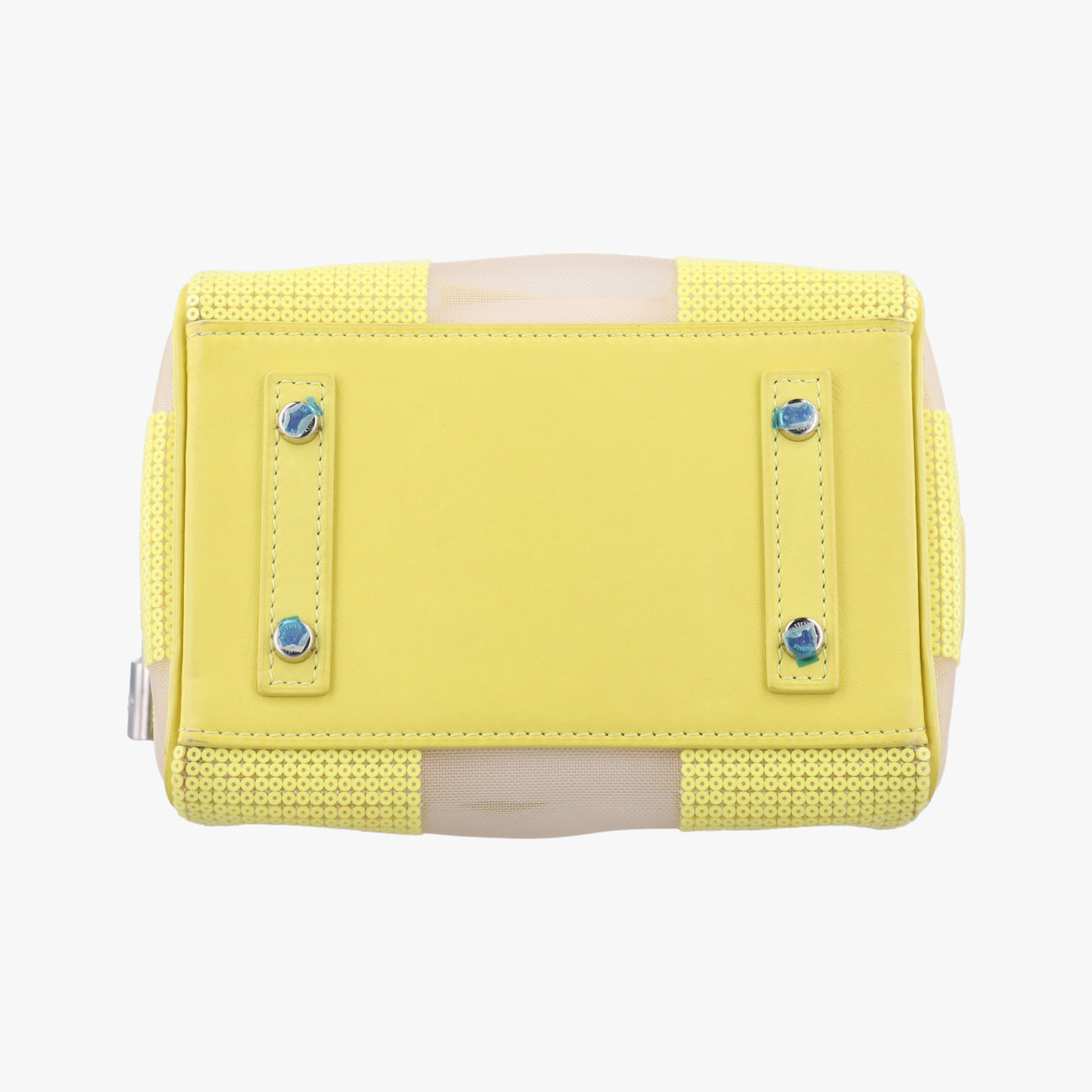 Speedy CubeSequined Jaune×WhitesequinsM48900FO0183スピーディキューブスパンコールジョーヌ×ホワイトスパンコールM48900FO0183