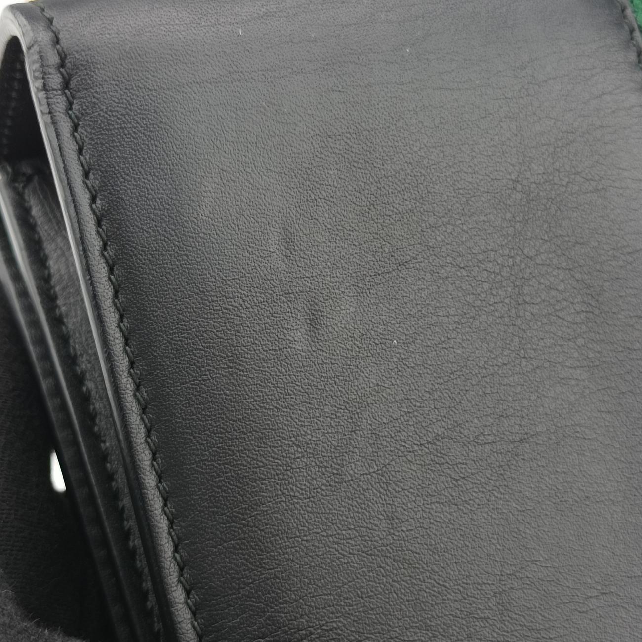 Strawberry Bijou Ribbon SherryBlack x MulticolorLeather432280D020324641ストロベリー ビジュー リボン シェリーブラックxマルチカラーレザー432280D020324641