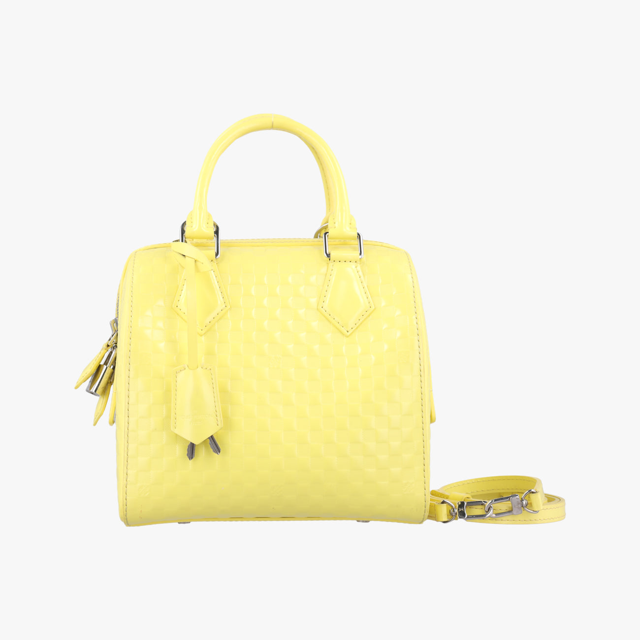 ルイヴィトンLouis VuittonスピーディキューブPMジョーヌダミエ