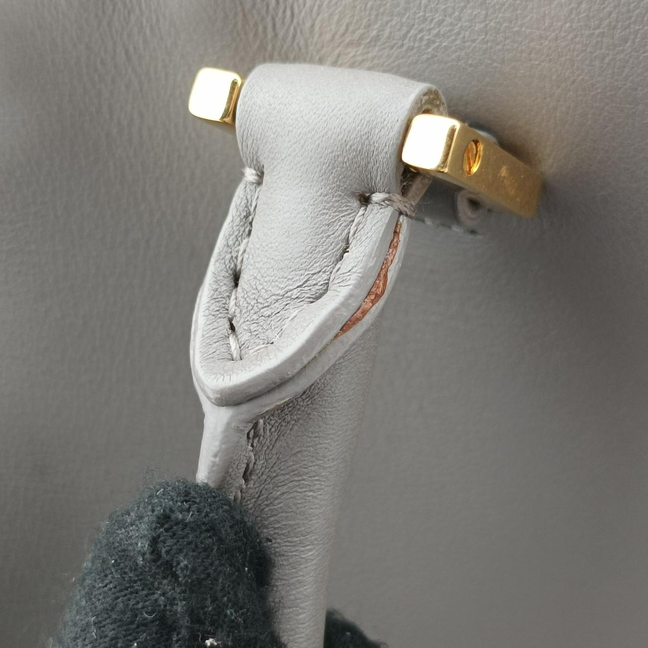 Baby CabasGreyLeather400914CLD400914.1115ベイビーカバスグレーレザー400914CLD400914.1115