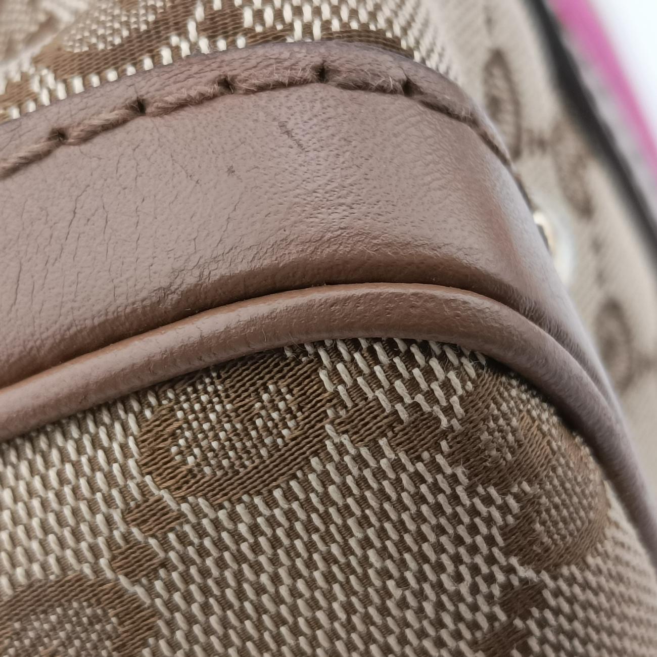 Sherry LineBeige x pinkcanvas x leather269876A015740279シェリーラインベージュ×ピンクキャンバス×レザー269876A015740279