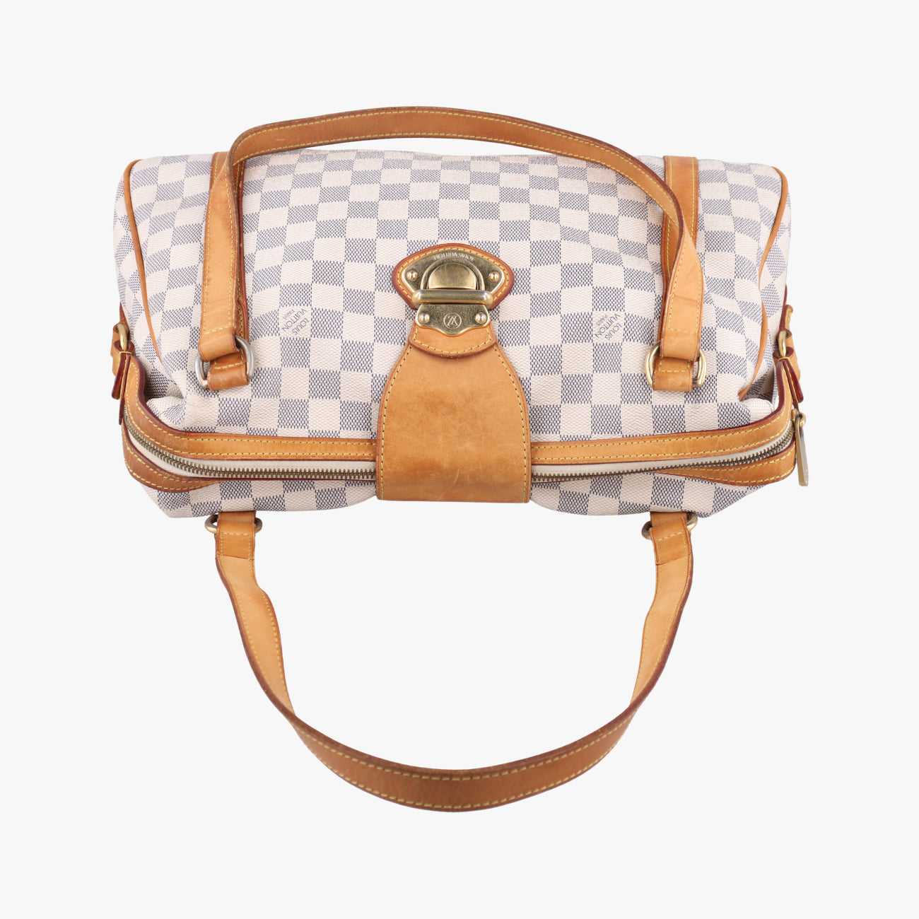 STRESA PMAZURDamier CanvasN42220TH5009ストレーザPMアズールダミエキャンバスN42220TH5009